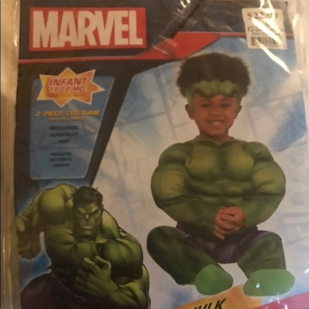 *SOLD*Infant Hulk costume